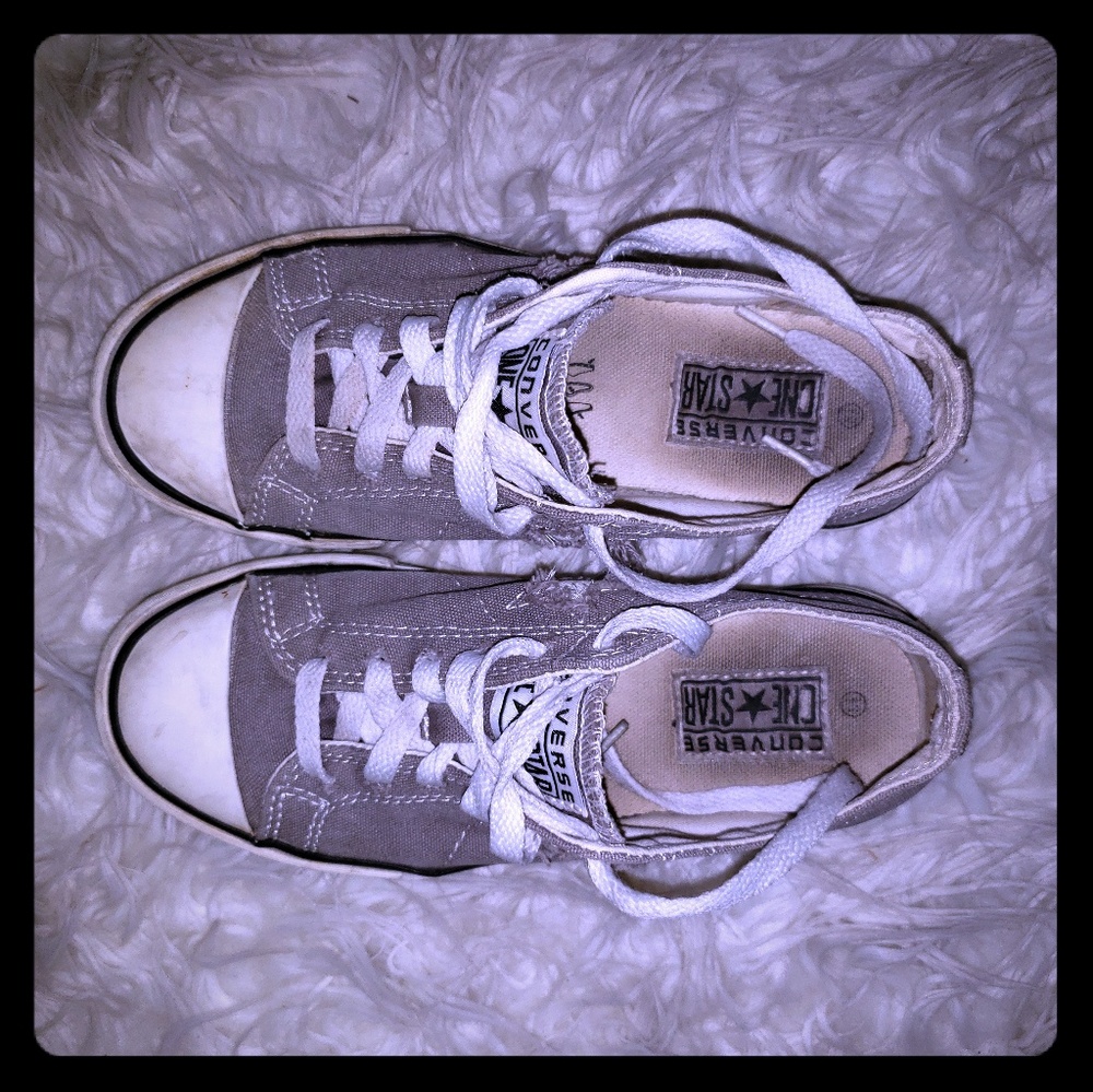 Converse  chucks size 5/6 grey